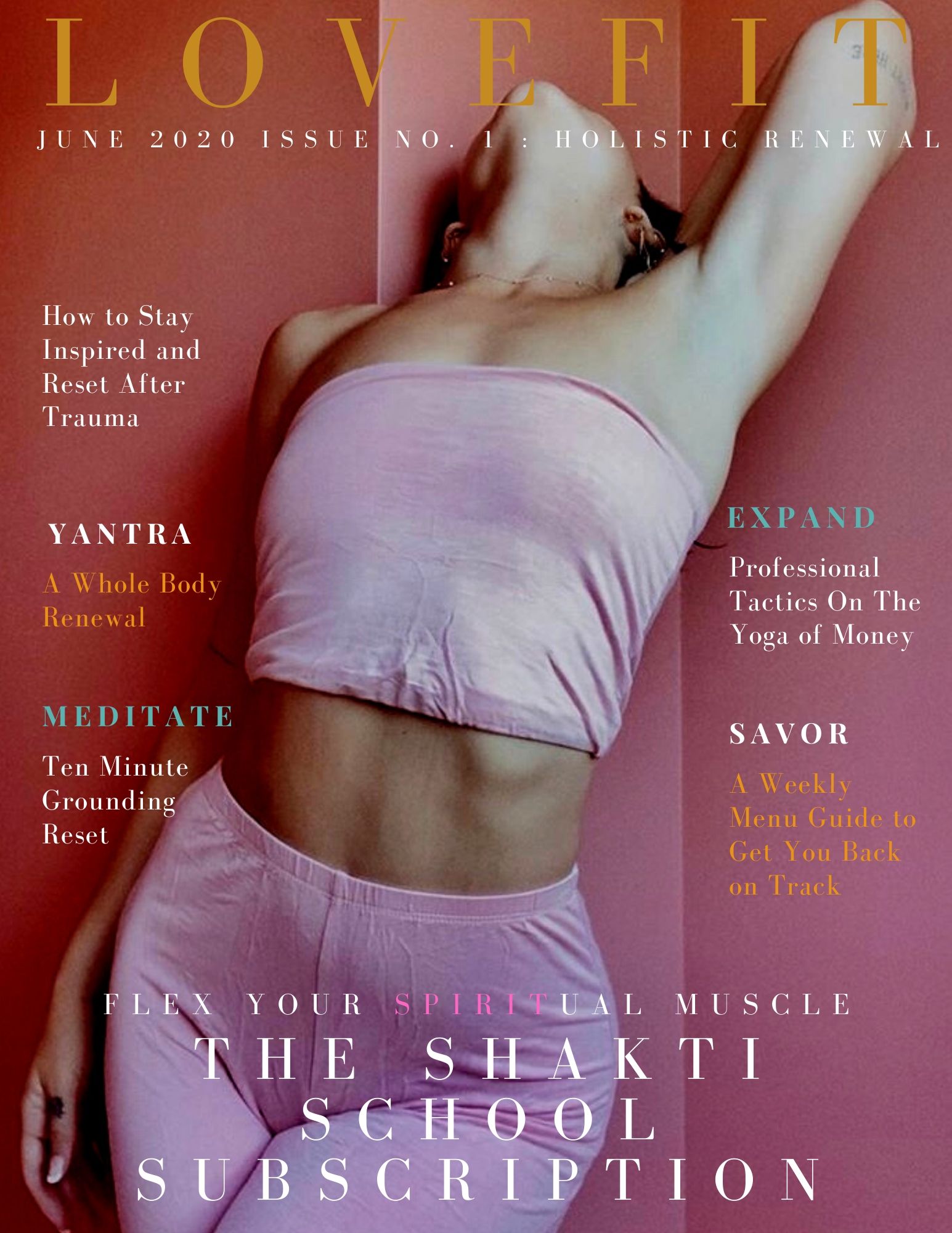 LOVEFIT ISSUE 1 Cover