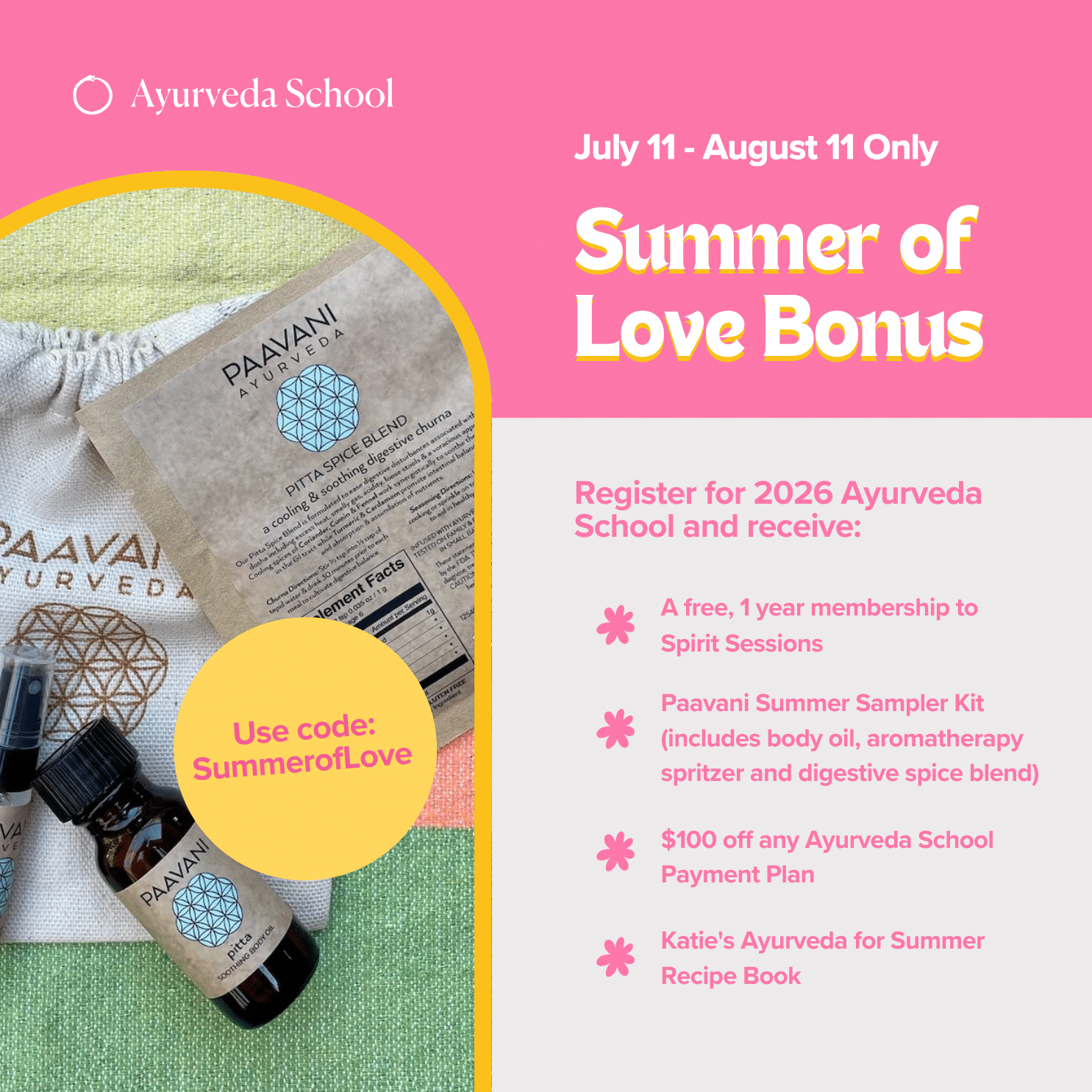 Alternate Square - Summer of Love Bonus Gifts